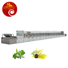 Industrial Tunnel Continuous Herb Microwave Drying Machine